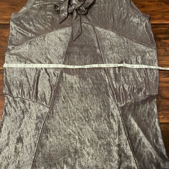 Y2K Marc By Marc Jacobs Brown Metallic Tunic - Picture 6 of 9